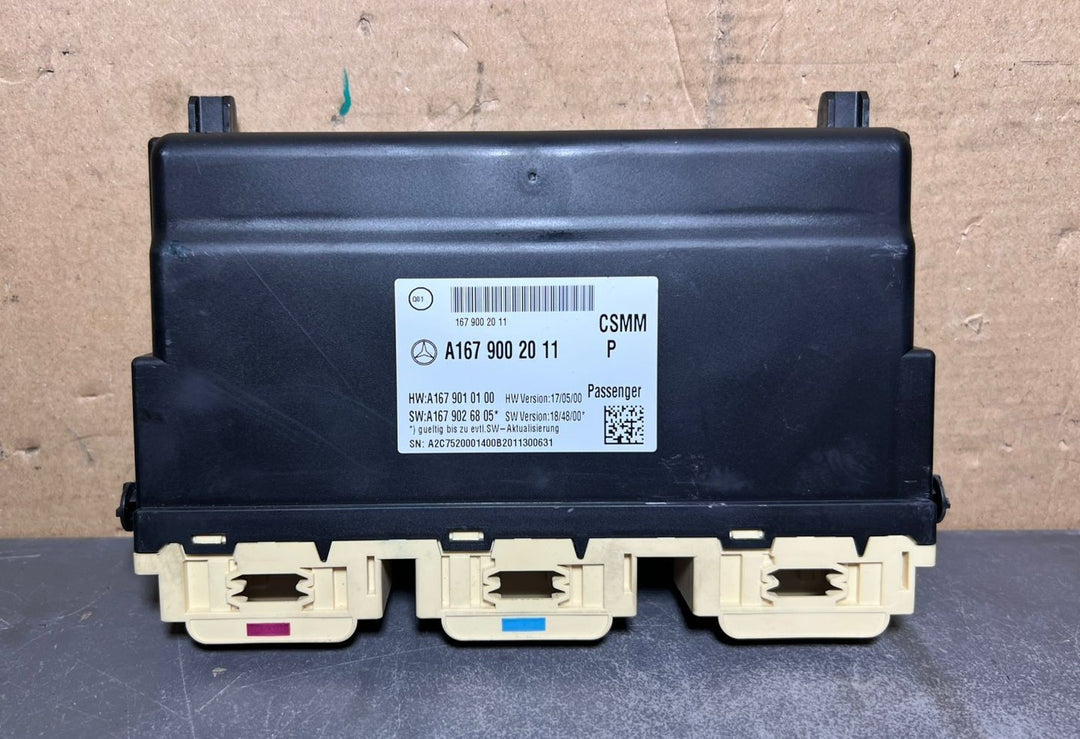 17-21 Mercedes Benz W177 A-Class Passenger Seat Control Module A167 9002011 OEM