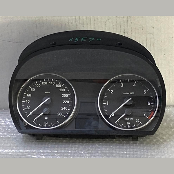 OEM BMW X1 s18i E84 X5 E70 Cluster Panel Insert Speedometer Instruments 9187356