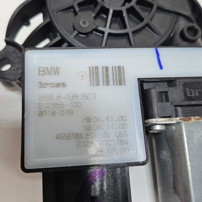 2019-2025 BMW 330i M340i G20 Window Lifter Motor 8498863 Rear Left