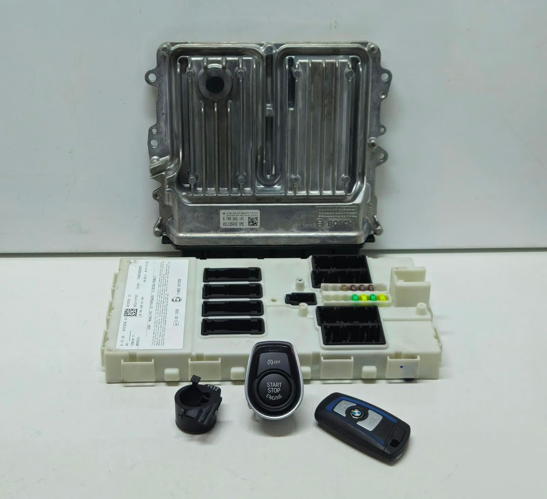 8740343-2018 BMW 430i F30 F32 F33 B48B Engine Control Unit ECU Set DME OEM