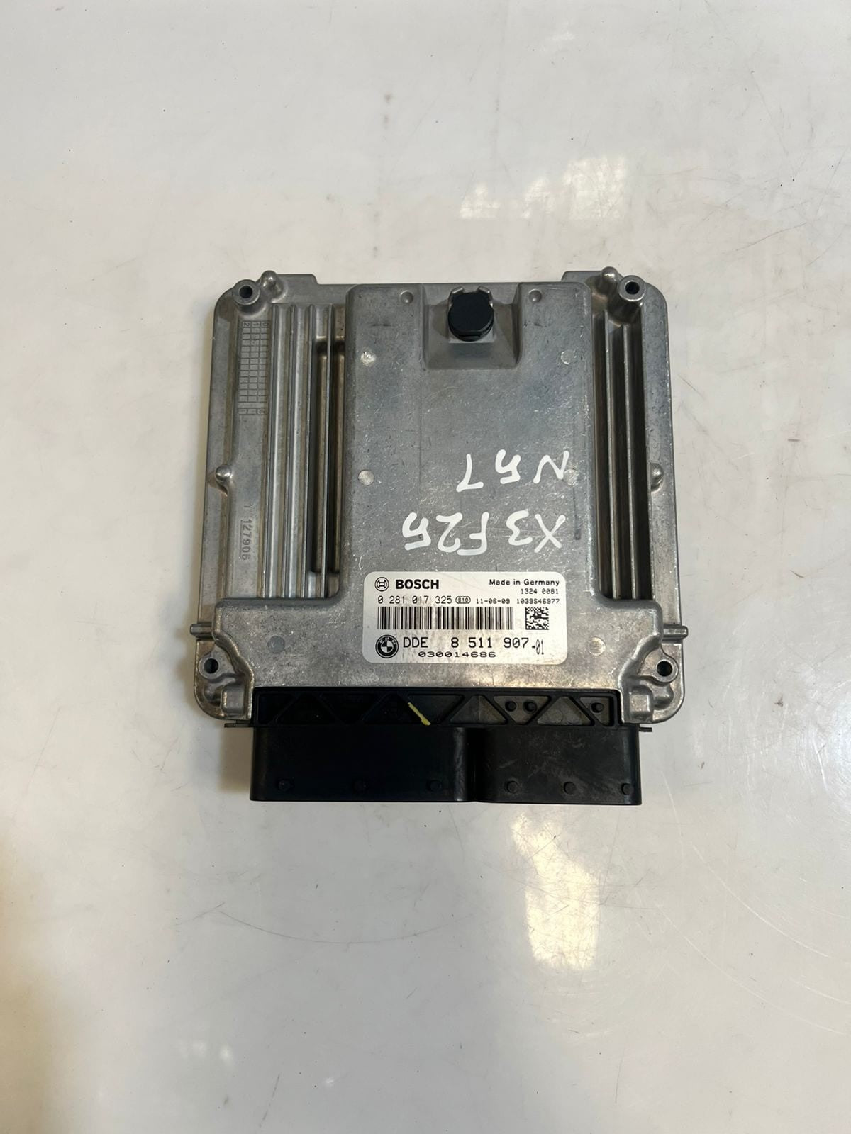 2010-2017 BMW X3 F25 N57 Engine Control Unit ECU SET DDE + CAS4+ 1KEY 8511907