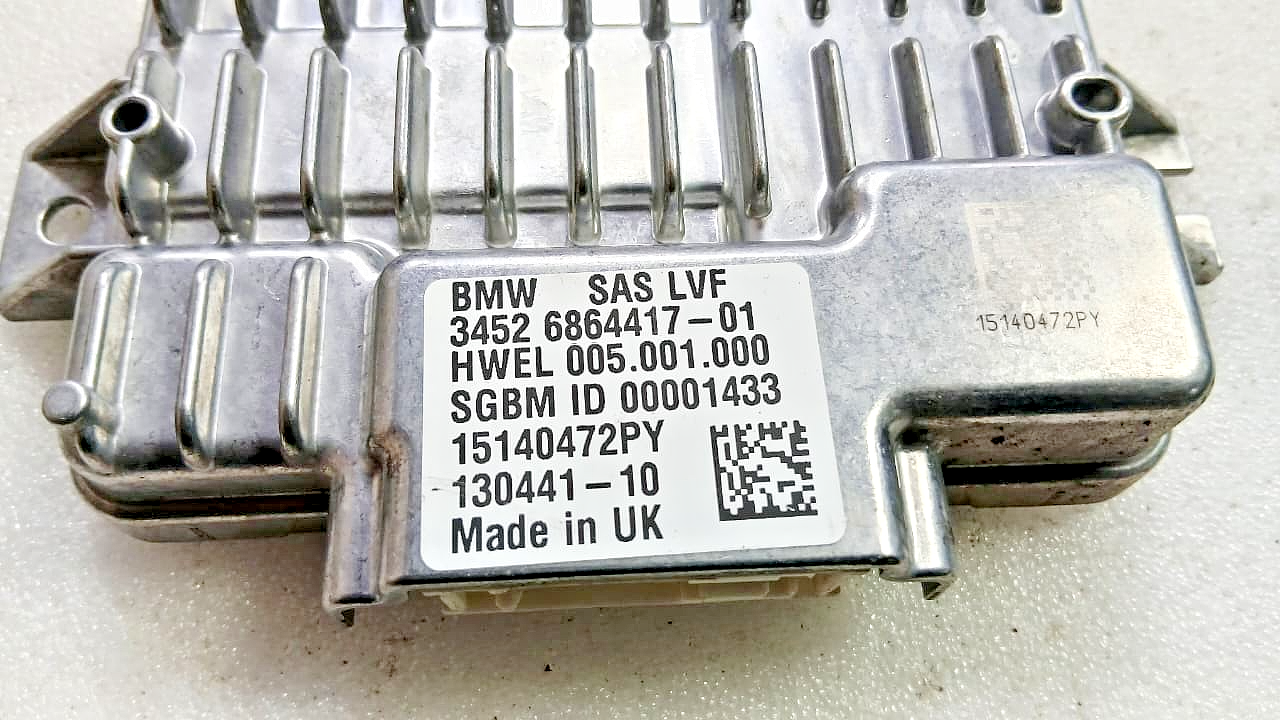 BMW F40 F45 F46 I01 F55 F57 F48 F39 ECU SAS LVF CONTROL UNIT MODULE 6864417