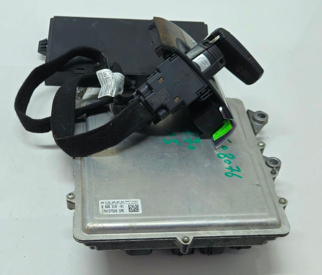 8606310-2011-2014 BMW X5 E70 N55 Engine Control Module DME ECU Set OEM