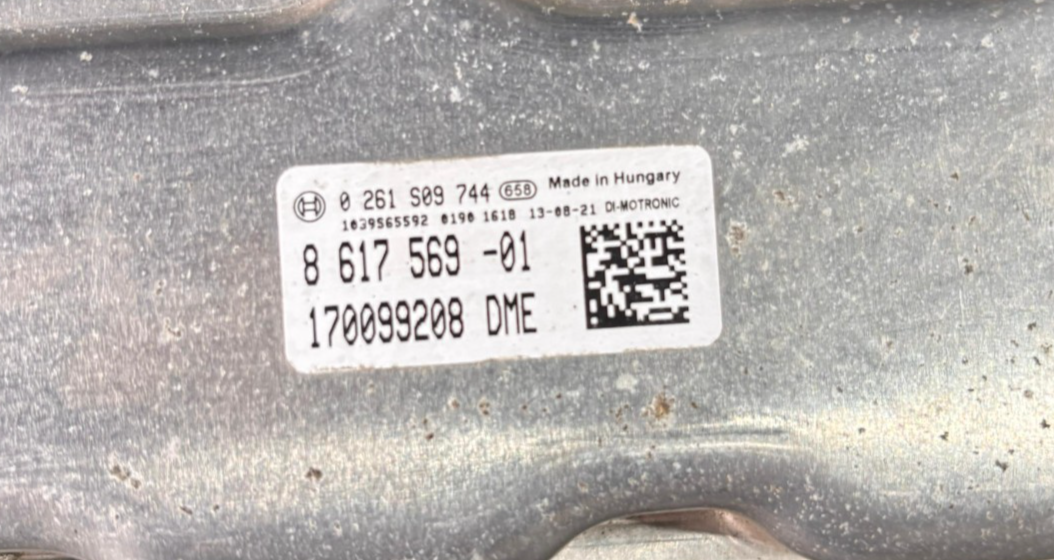 KIT CENTRALINA MOTORE BMW X1 E84 20I N20 184CV DME CAS3 + CHIAVE AUTOMATICA...