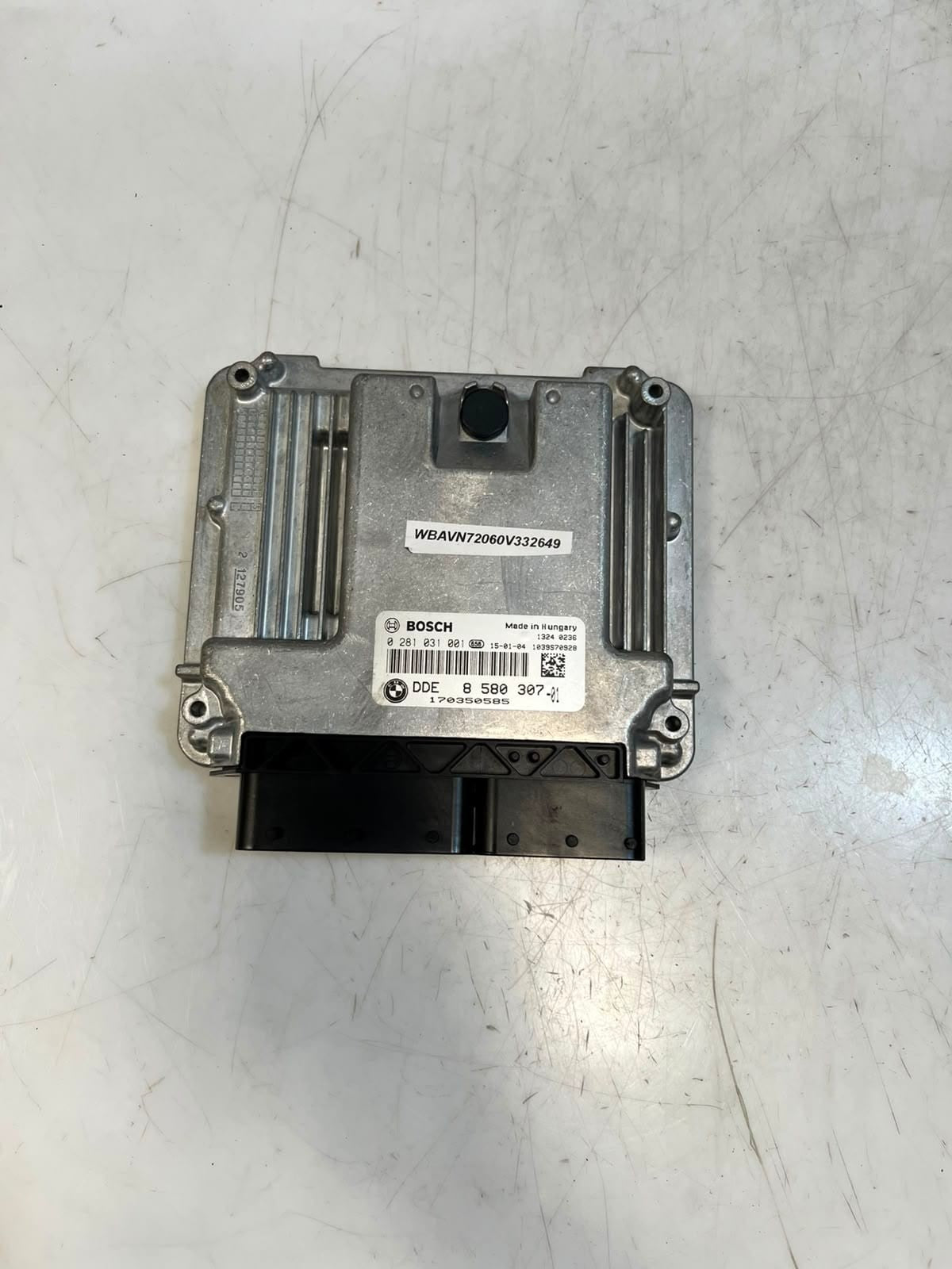 2015 BMW X1 E84 18d N47N Engine Control Unit ECU SET DDE+ CAS3+ 1KEY 8580307