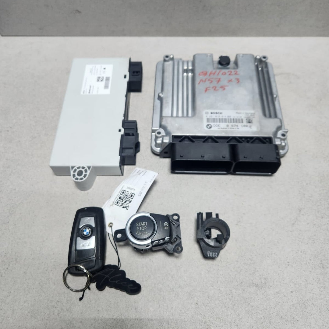 BMW Engine Control Unit 8574100 X3 F25 3.0 DIESEL N57D30A ECU SET