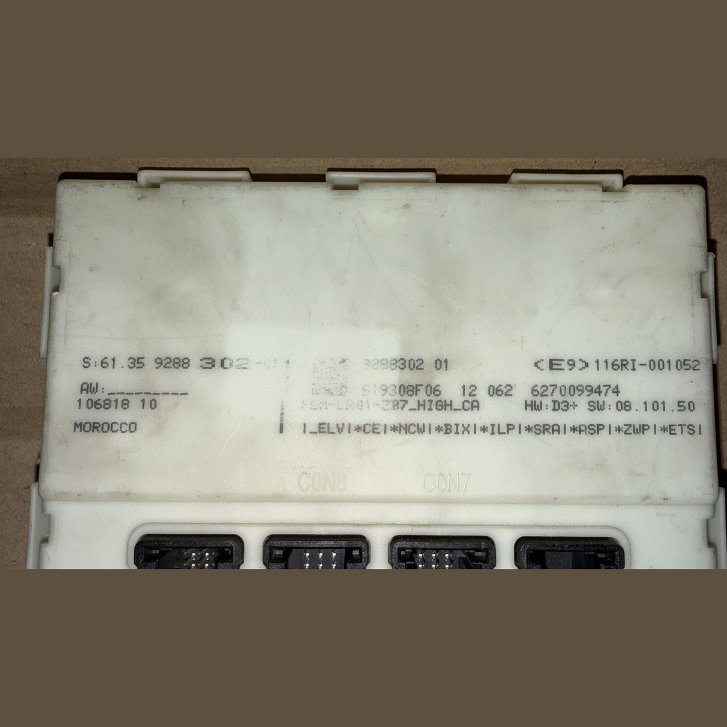 BMW FEM  BODY DOMAIN CONTROL UNIT 12-20 F22 F30 F32 F36 F80 F80- 9288302
