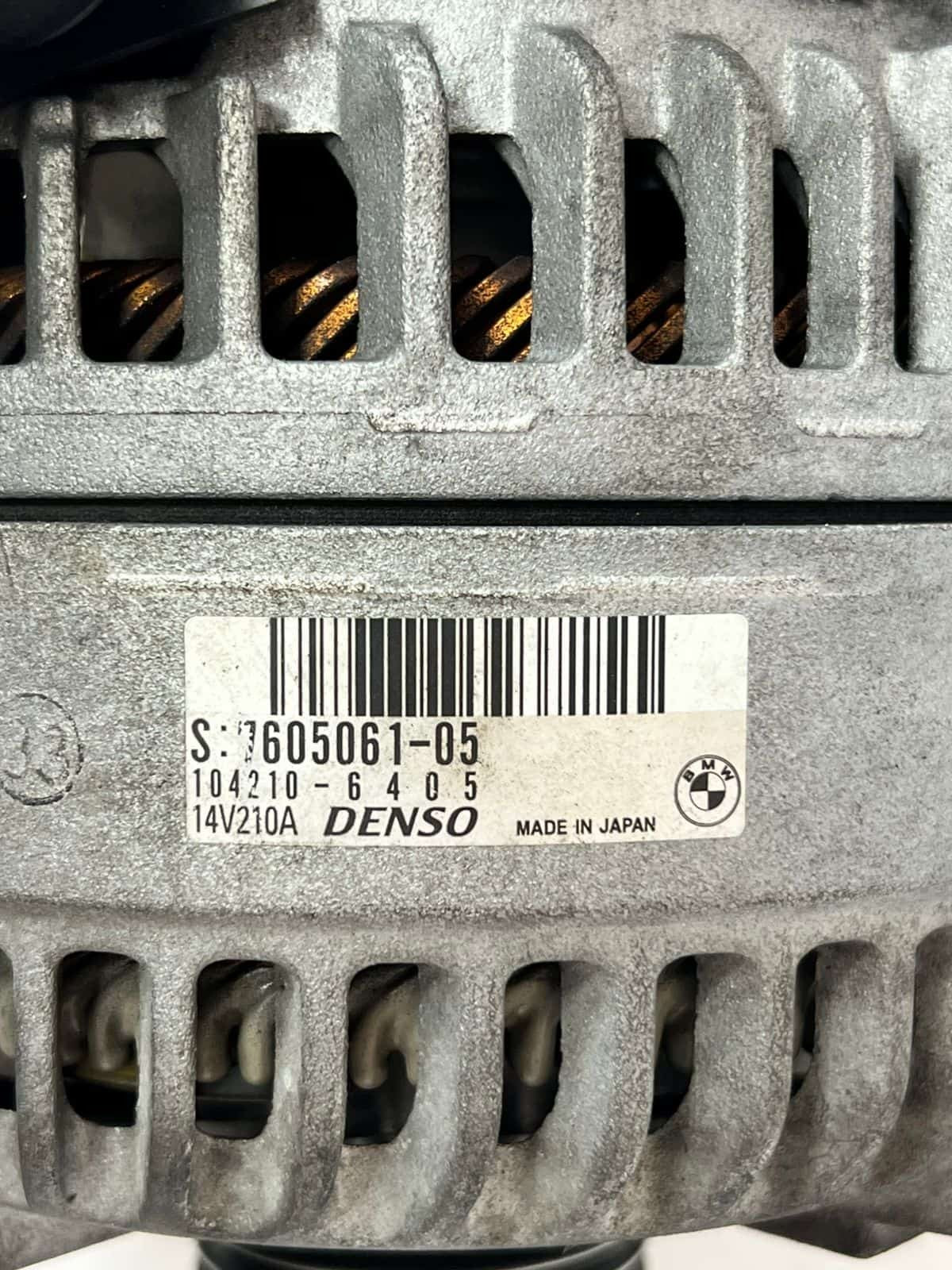 2012-2016 BMW 328i 320i, X1, X3, X5 528i N20 Alternator 7605061 OEM