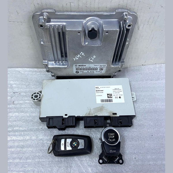 OEM BMW X3 F25 F10 N47N ENGINE CONTROL ECU UNIT MODULE DDE ECU SET 8572419