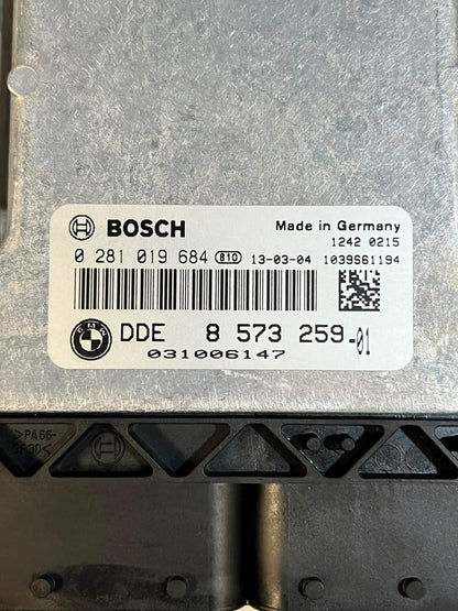 2013 BMW F30 N47N 328i Engine Control Unit ECU SET DDE+FEM+2KEYS 8573259 OEM