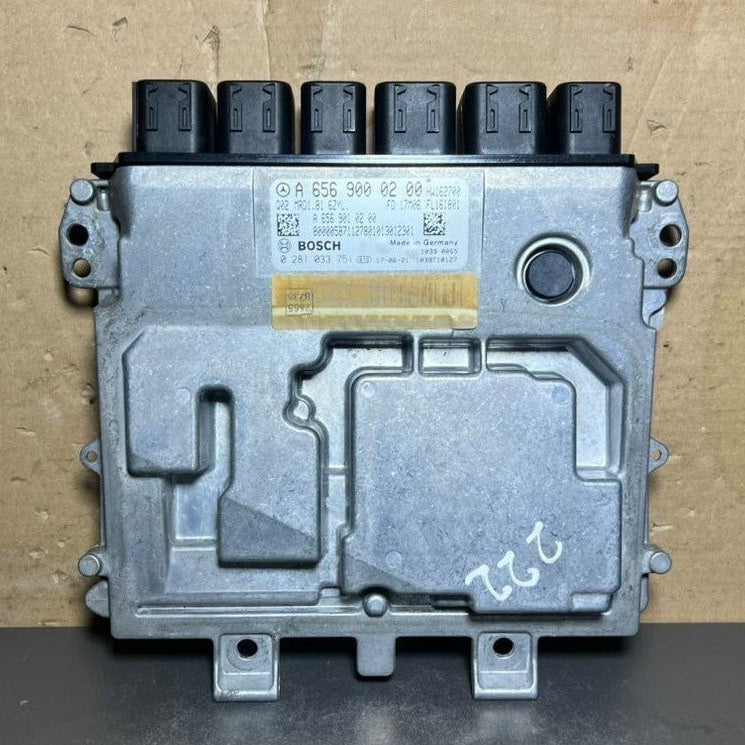 15-20 Mercedes W222 S-Class Engine Control Module Unit ECM ECU A656 9000200 OEM