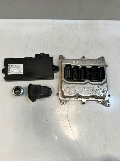 2013 BMW X1 E84 20iX N20 Engine Control Unit ECU SET DME+ CAS3 8617569 OEM