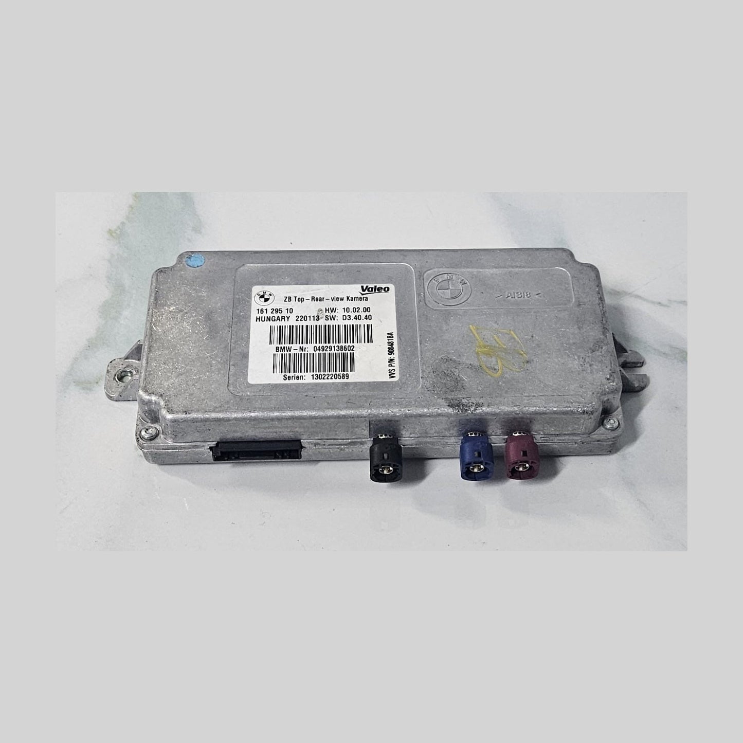 OEM BMW X6 F16 SURROUND VIEW CAMERA CONTROL MODULE UNIT 9291386