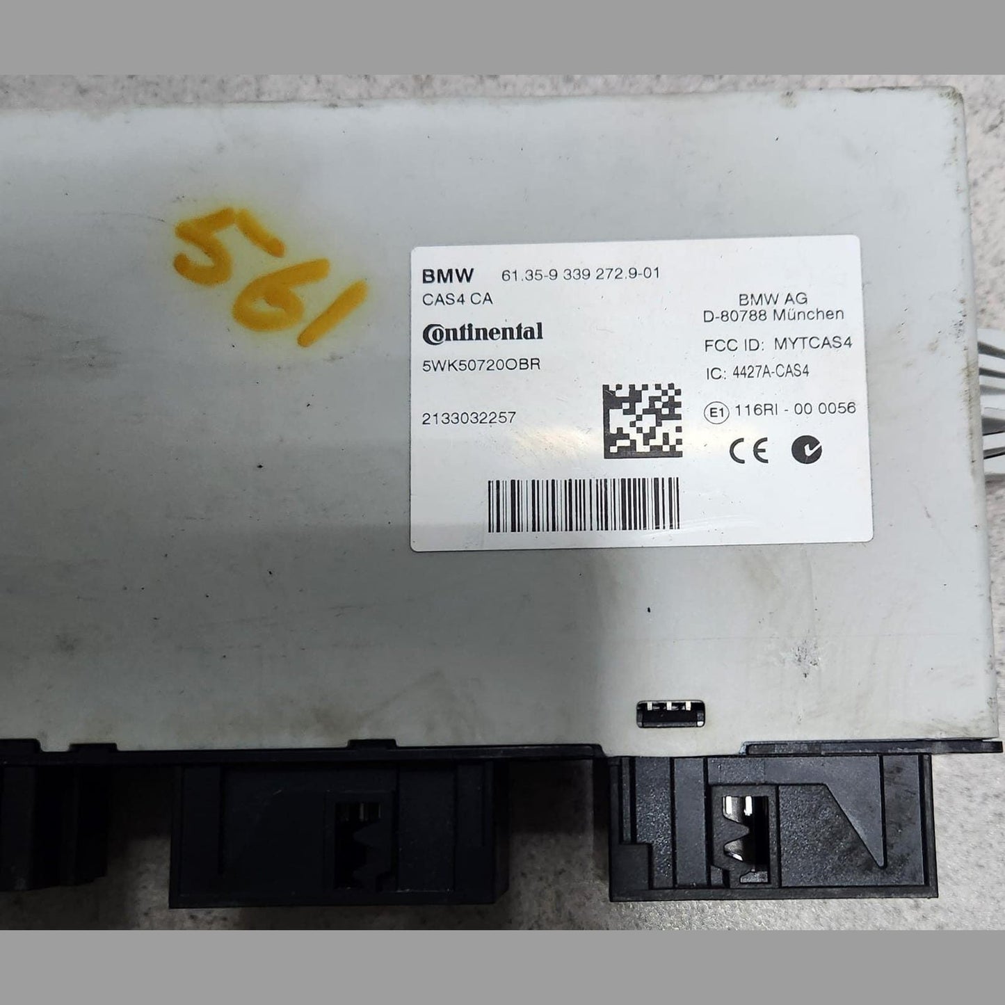 2014-2016 BMW 550i Engine Control Unit 7540738 650i 550i GT 4.4 N63