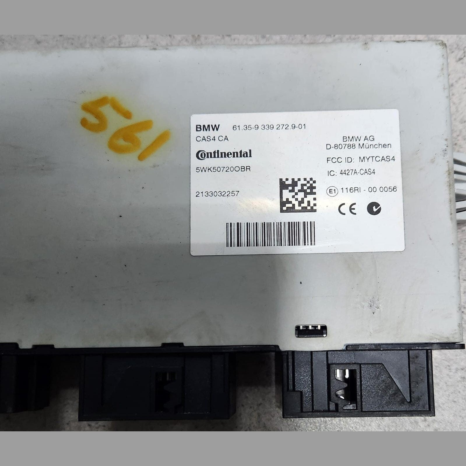 2014-2016 BMW 550i Engine Control Unit 7540738 650i 550i GT 4.4 N63