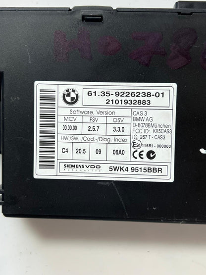 BMW E90 N47 Engine Control Unit ECU COMPLETE SET DDE + CAS3 AG+ 1KEY 8512291