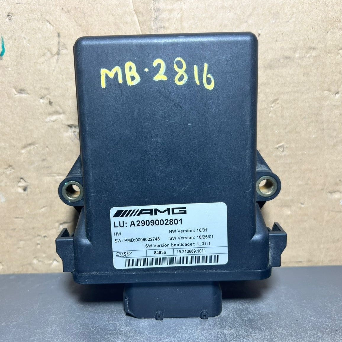 15-20 Mercedes W205 C63 AMG Differential Lock Control Module A290 9002801 OEM