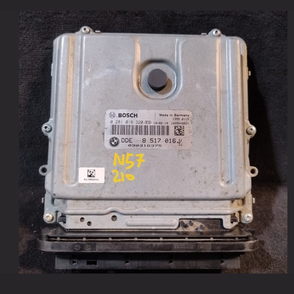 BMW X5 E70 2013 ENGINE CONTROL MODULE ECU 3.0D DIESEL 8517016