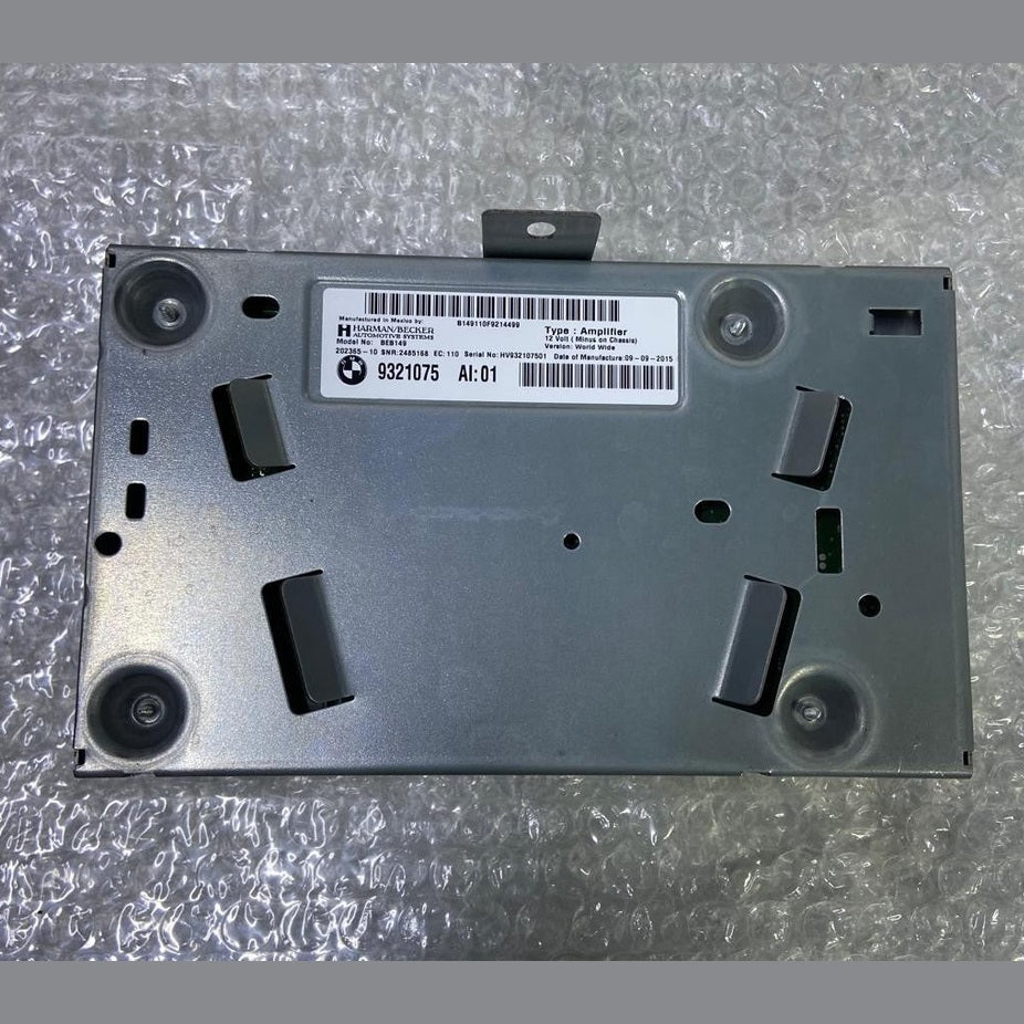 OEM BMW F15 F16 F85 F86 X5 Hi-Fi System Amplifier Harman Becker Stereo 9321075