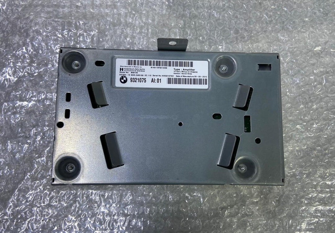 OEM BMW F15 F16 F85 F86 X5 Hi-Fi System Amplifier Harman Becker Stereo 9321075