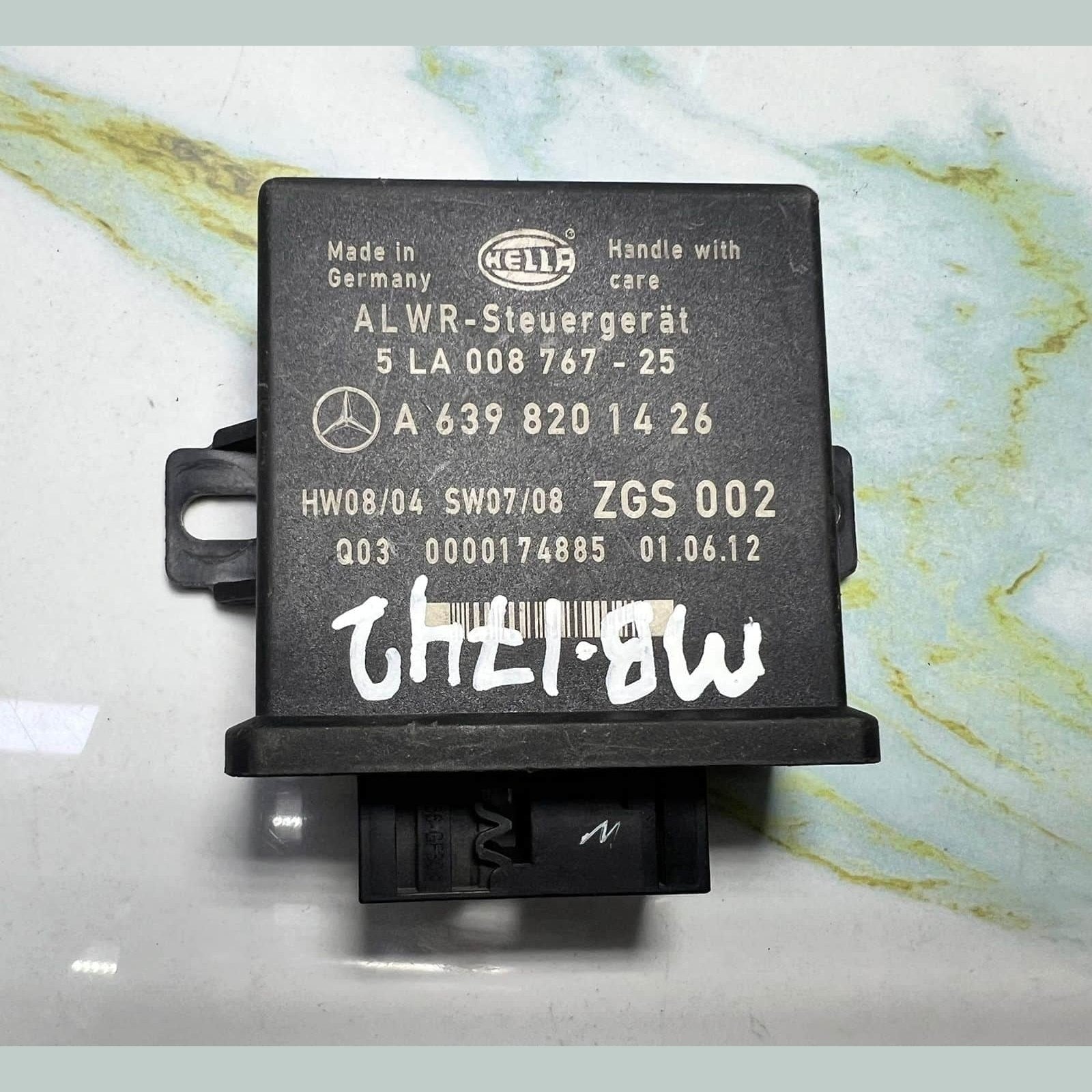 2015 Mercedes Viano Headlight Control Unit A6398201426 G-Wagen W463, Vito, Viano