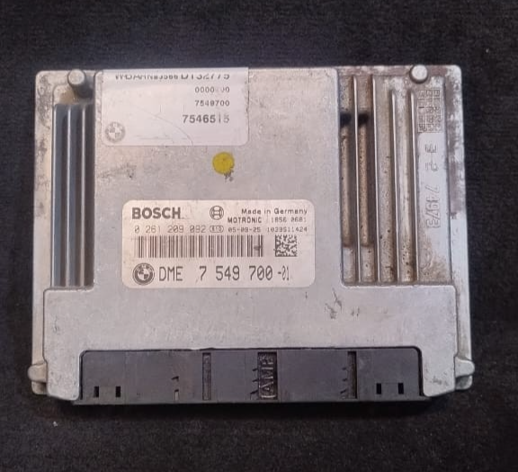 BMW 5 6 7 SERIES E60 E61 E63 E64 E65 E66 5.0I N62 ENGINE DME CONTROL ECU 7549700
