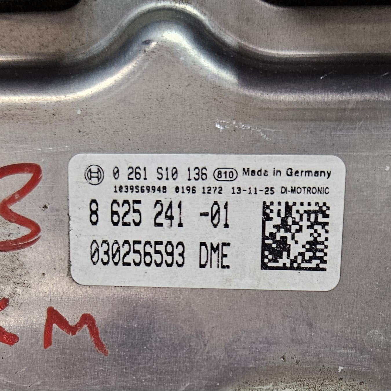 8625241-BMW F20 F21 F30 F31 N30 Engine Control Unit MEVD17.2.5 DME Key Set