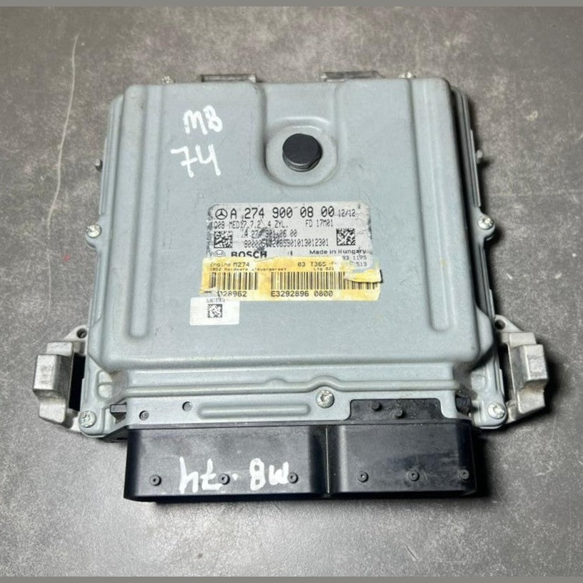 14-18 Mercedes W205 C-CLASS Engine Control Module Unit ECM ECU A274 9000800 OEM