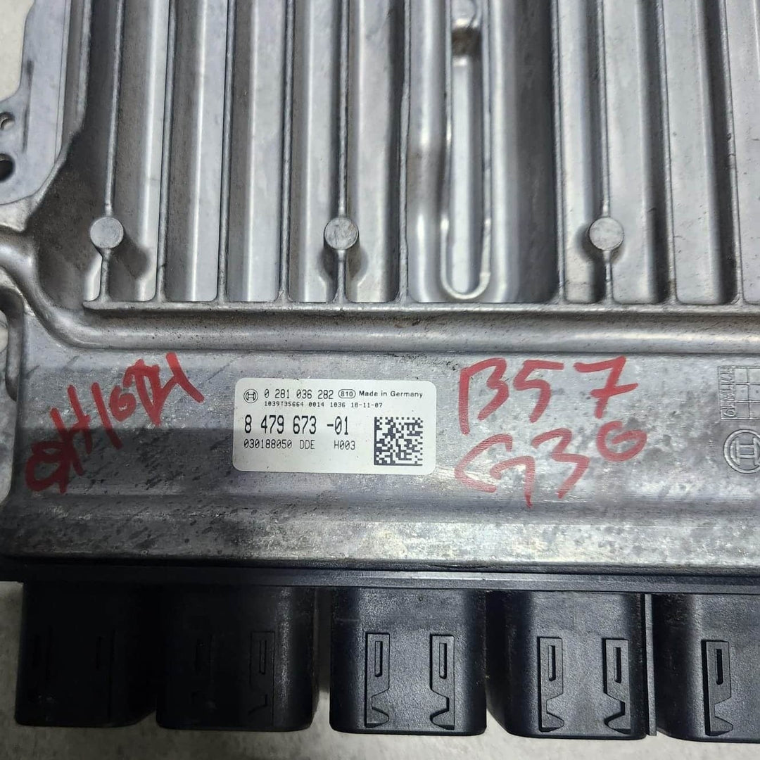 2017 5 Series G30 BMW 530d Engine Control Unit 8479673 B57D30A RHD ECU SET
