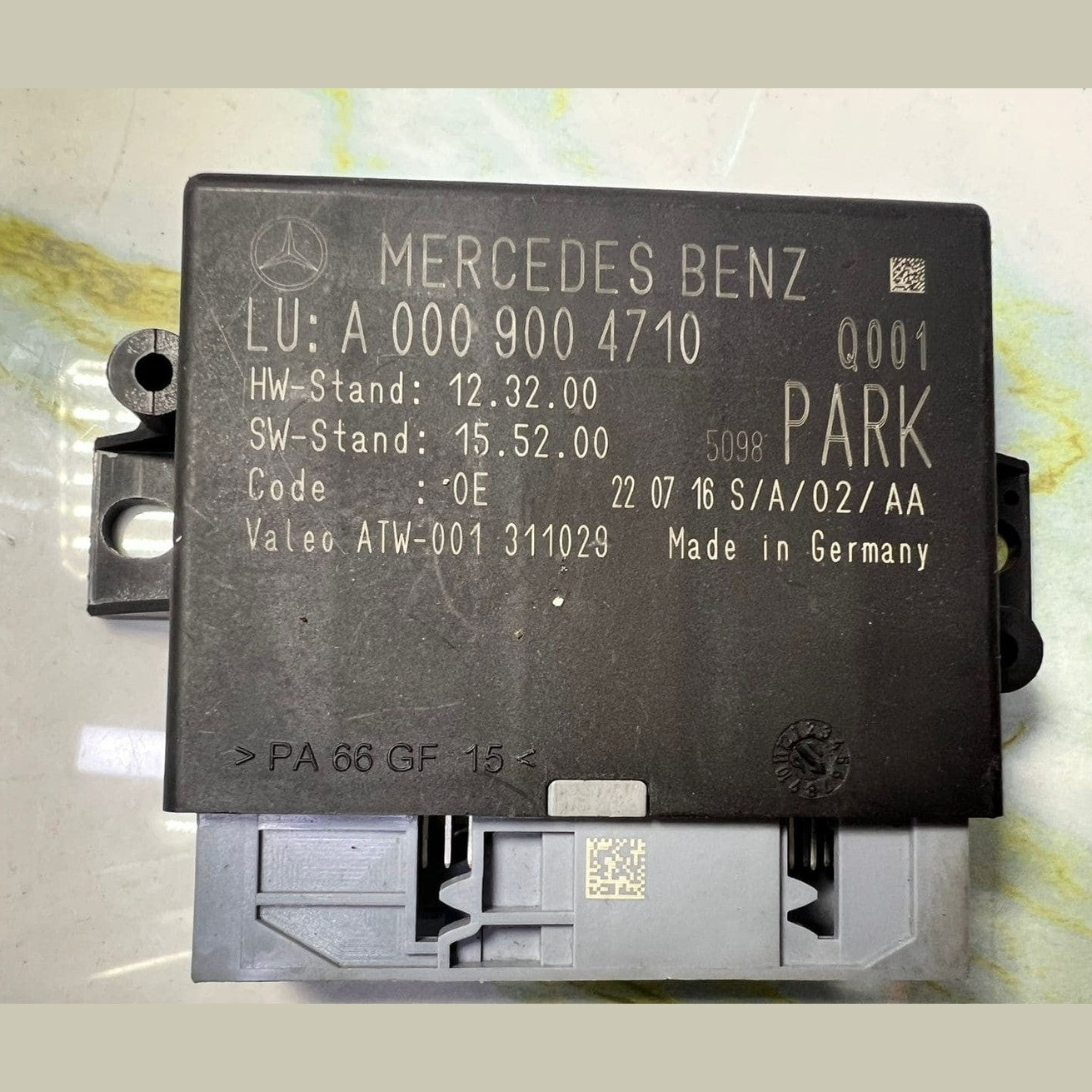 Mercedes Park Assist Control Module A0009004710 C-Class W205 and GLC