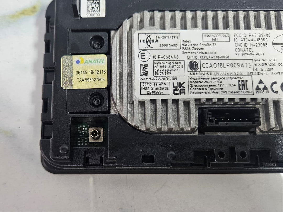 2021-2022 BMW 740i Wireless Charging Tray 5A3E813 G11, G12 LCI, G16, G20, G29 Z4