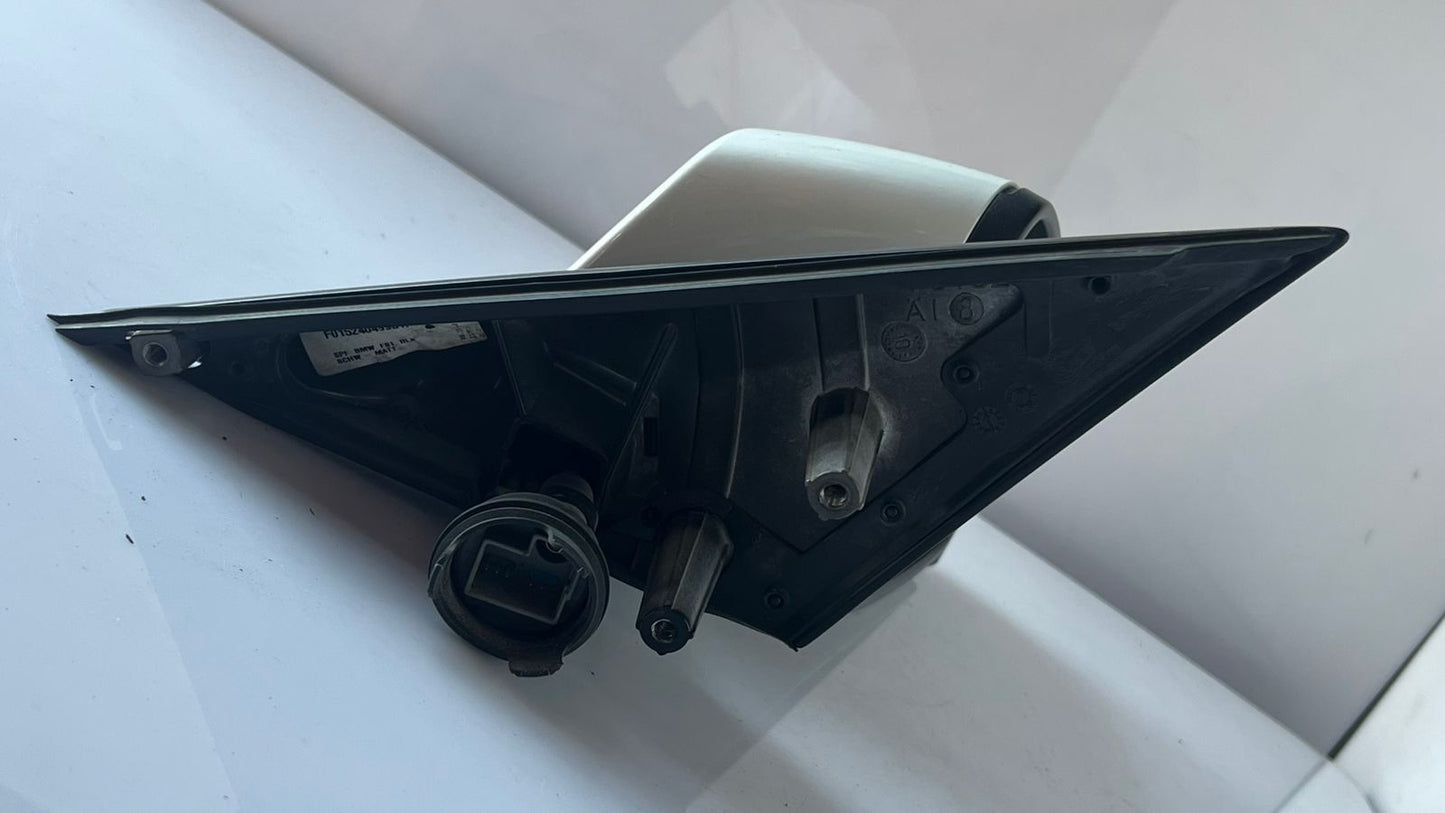2009-2012 BMW 740i Door Mirror WHITE RHD RIGHT SIDE 021016 OEM