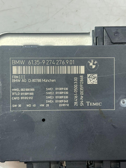 2009-2016 BMW 535i F07 F18 F10 F11 F12 F13 Footwell Light Control Module 9274276