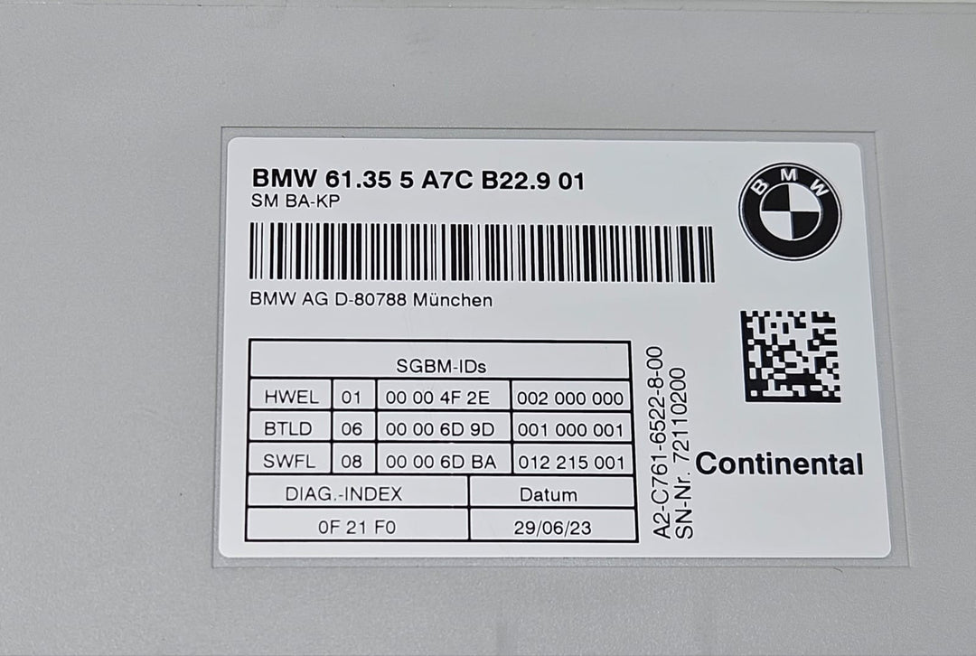 2019-2026 BMW M2 M3 M4 M8 X3 X4 X5 X6 X7 Seat Module 5A7CB22 OEM