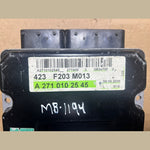 Load image into Gallery viewer, 03-06 Mercedes W203 C-Klasse Motorsteuergerät Einheit ECM ECU A271 0102545 OEM