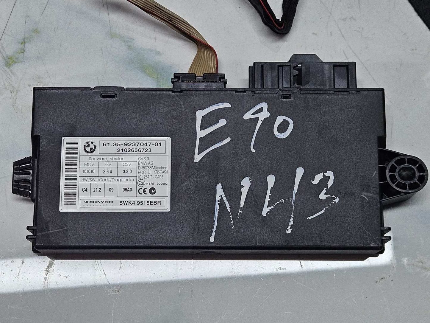BMW 1 3 E81 E87 E90 E91 N43B20A ECU Engine Control Unit DME MSD81.2 7599881 Set