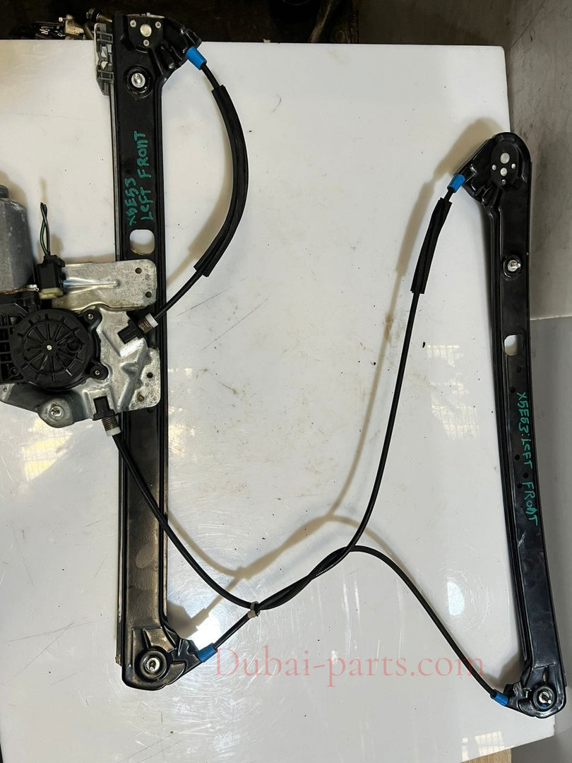 2000-2006 BMW X5 E53 Front Left Window Regulator With Motor 8254911 OEM