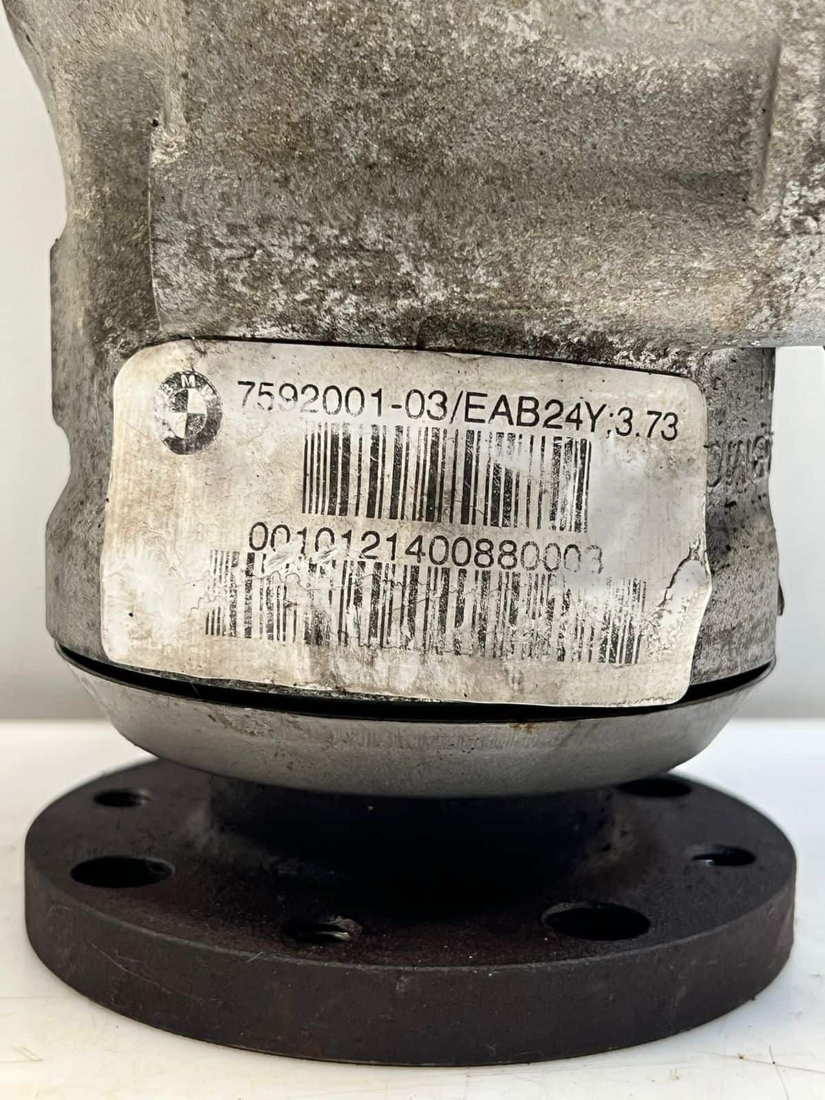 2011-2017 BMW X3 F25 and X4 F26 N52 Front Differential 7592001 RATIO 3.73 OEM