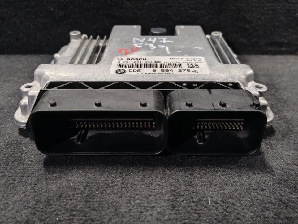 BMW AUTOMATIC F30 F31 320d N47N 163HP ENGINE CONTROL UNIT MODULE ONLY - 8584276
