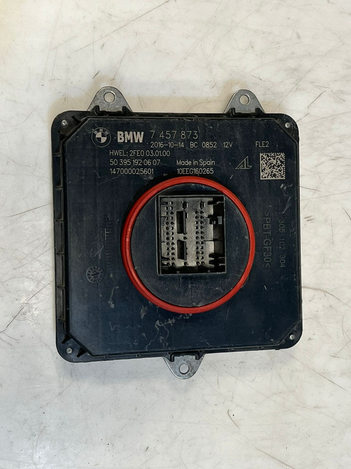 BMW F20 F22 F30 F32 F34 X5 X6 LCI LED Headlight Control Module 7457873 OEM