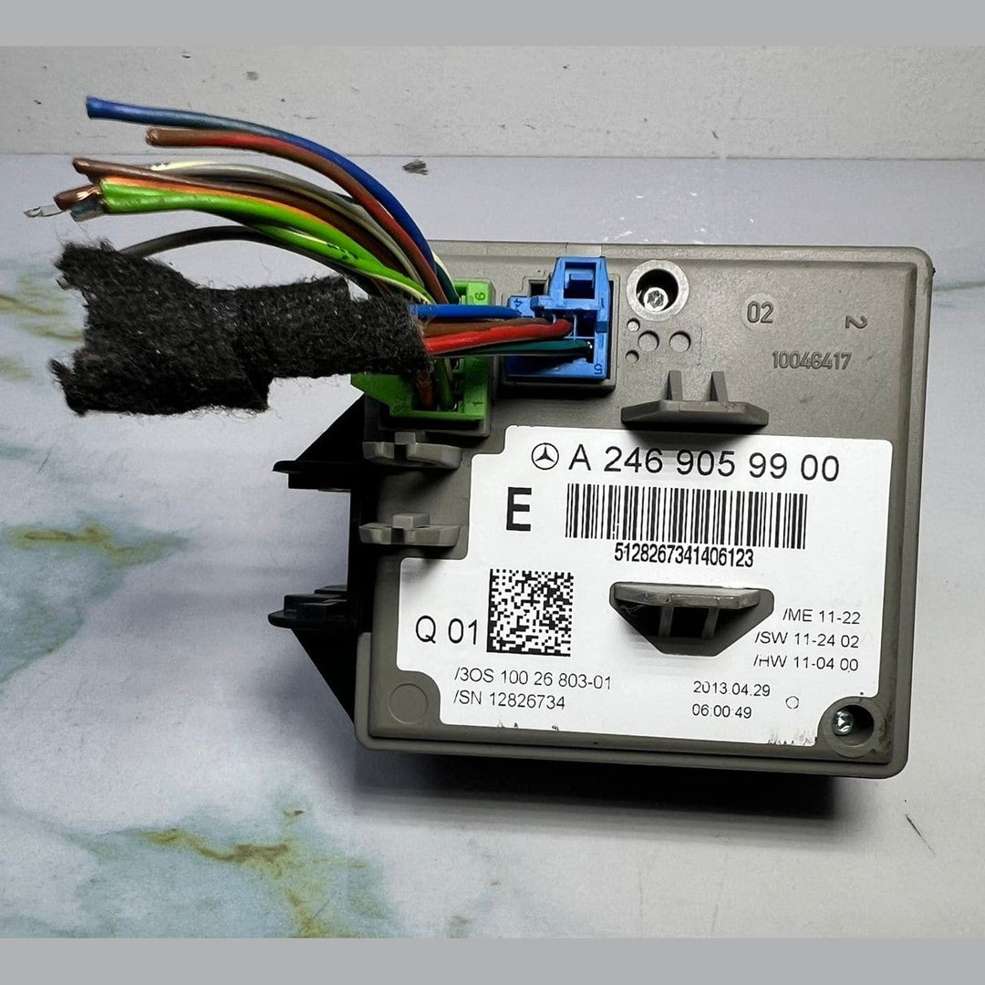 2013 Mercedes B250 Ignition Switch Module A2469059900 B-Class W246 A-Class W176
