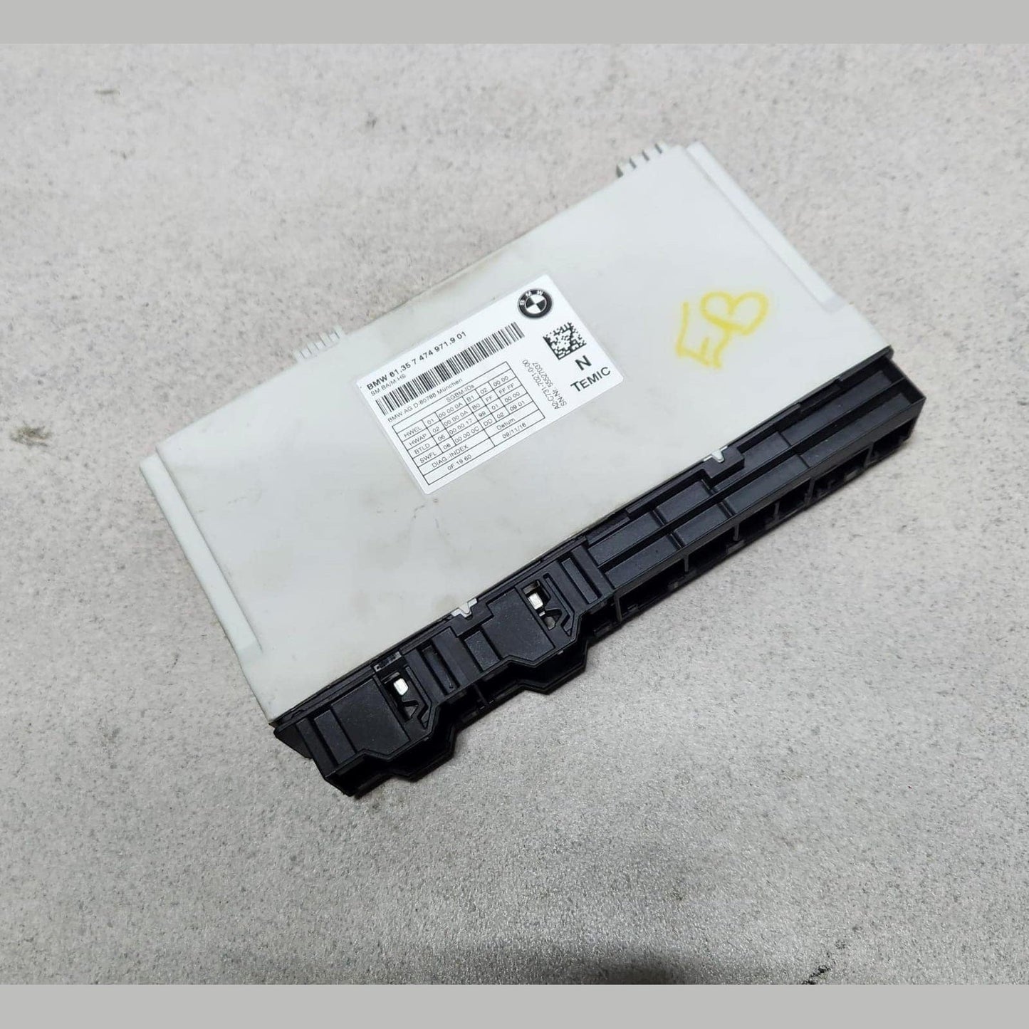 BMW X1 Front Seat Control Module 7474971 F20 F21 F22 F30 F31 F32 F33 7474971 OEM