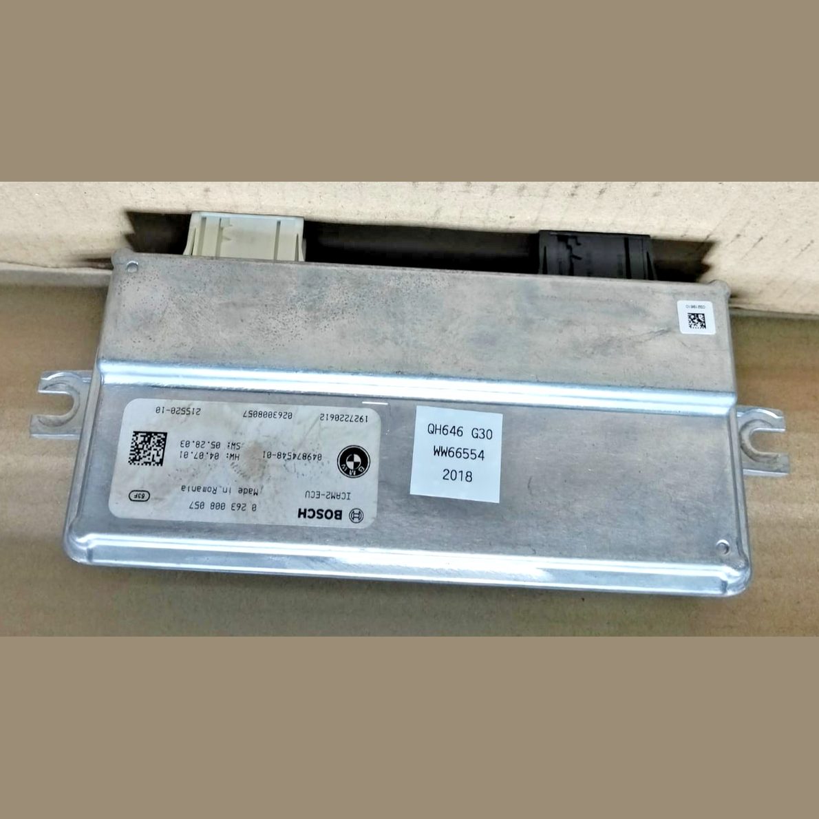 2018 - 2020 BMW G30 5 SER SURROUND VIEW CAMERA CONTROL MODULE UNIT OEM 9874548
