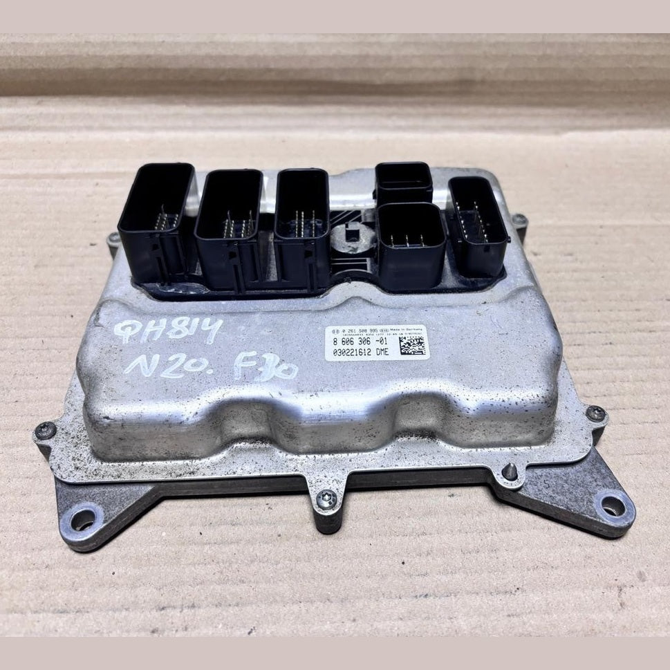 BMW F30 320I GASOLINE N20 ENGINE CONTROL UNIT ECU ONLY -  8606306