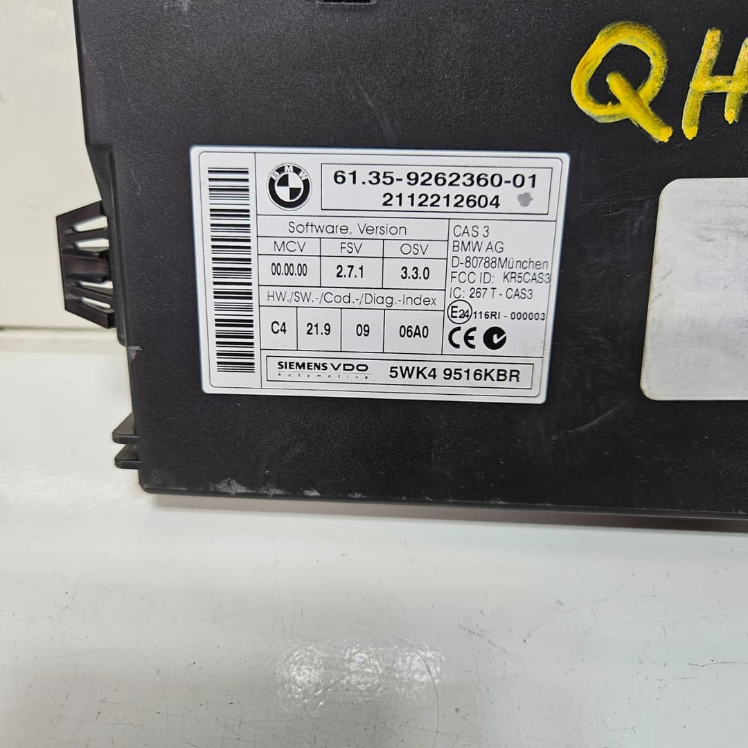 8517015-2012-2013 BMW X5 E70 3.0d N57 Engine Control Unit ECU DDE Key Set