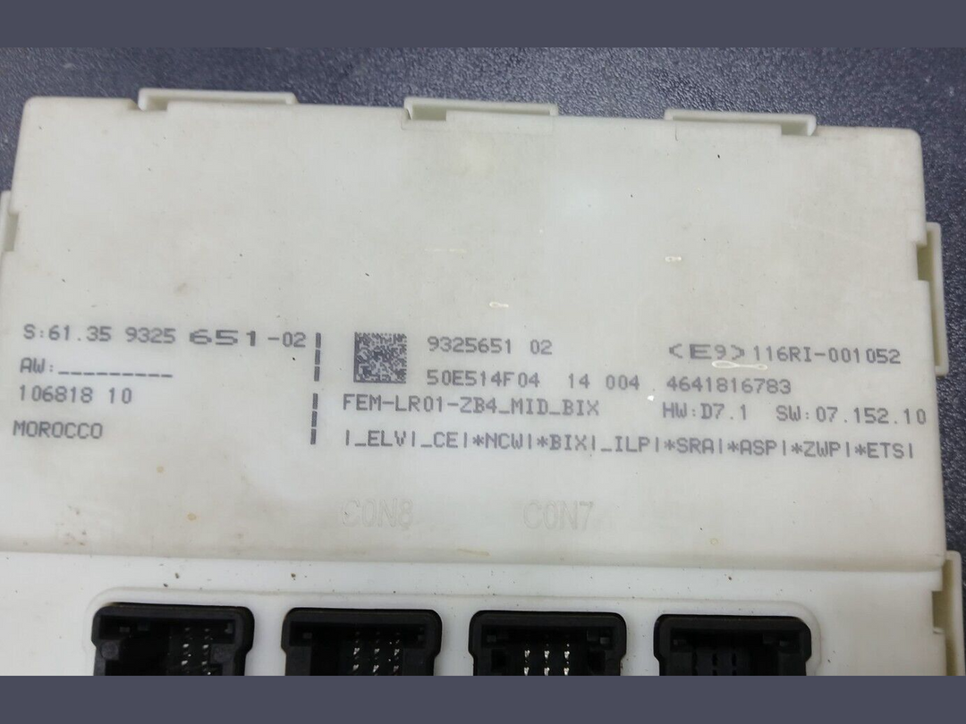 BMW 116i 2014 F20 N13 ENGINE CONTROL ECU UNIT KIT DME 8625241