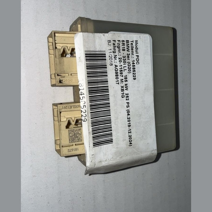 BMW PDC MODULE USS-04 HIGH 9462637 G20 2018 KM20 11/2018 3ER G20