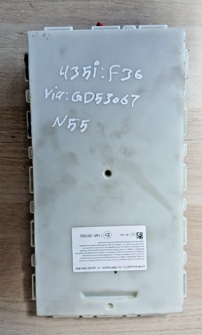 BMW 435i F36 N55 3.0L DME ECU CAS Key Set OEM 7540686 2014