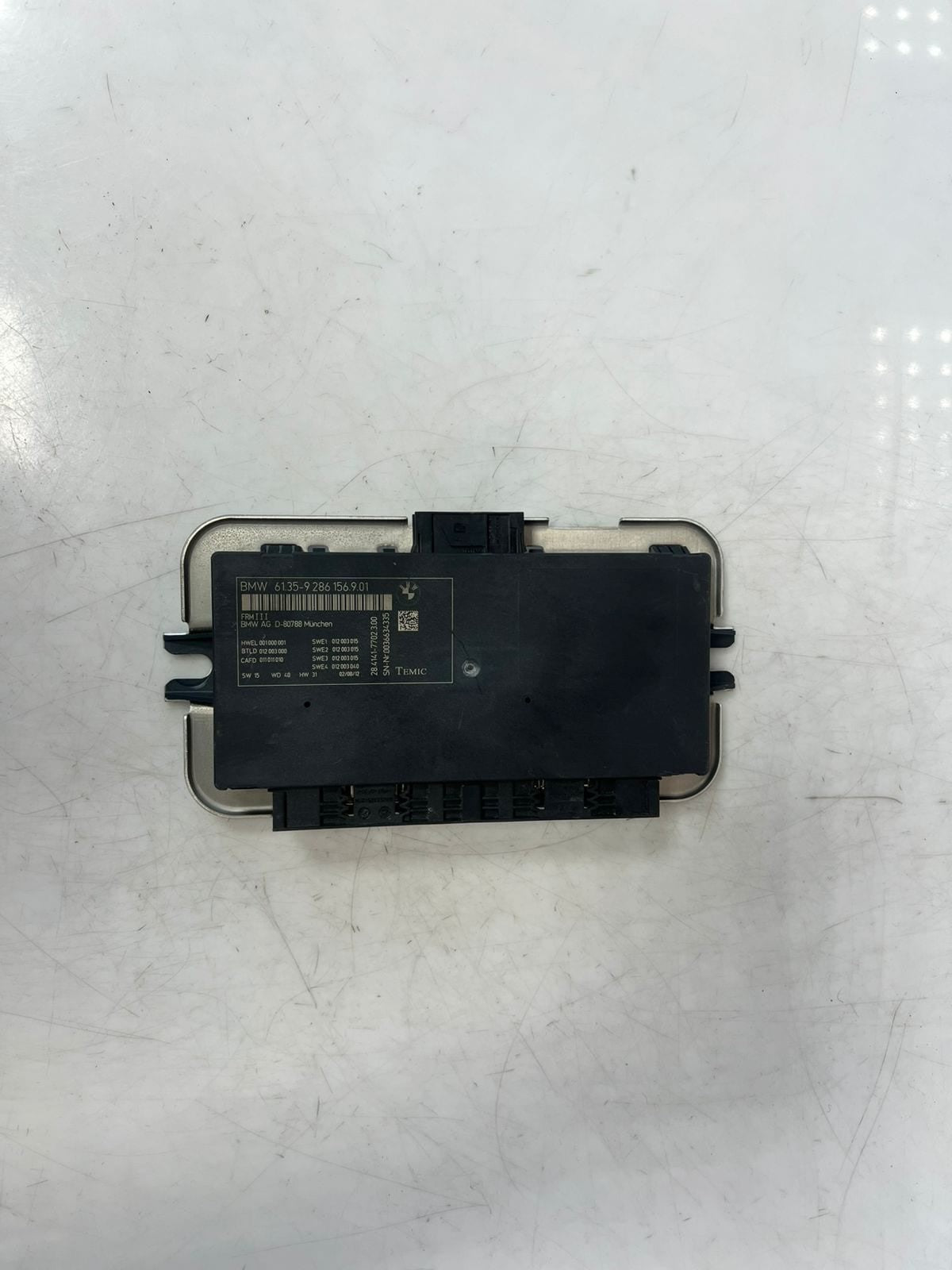 2011-2017 BMW X3 and X4 FRM3 Footwell Control Module 9286156 OEM