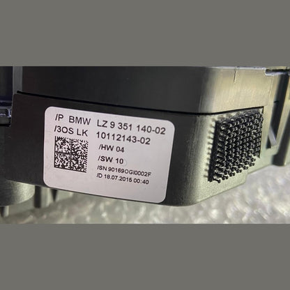 OEM BMW F30 F48 STEERING RING MULTIFUNCTION CONTROL SWITCH 9351140